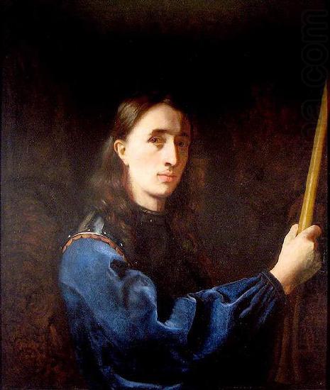 unknow artist Self-Portrait in a Blue Coat with Cuirass china oil painting image